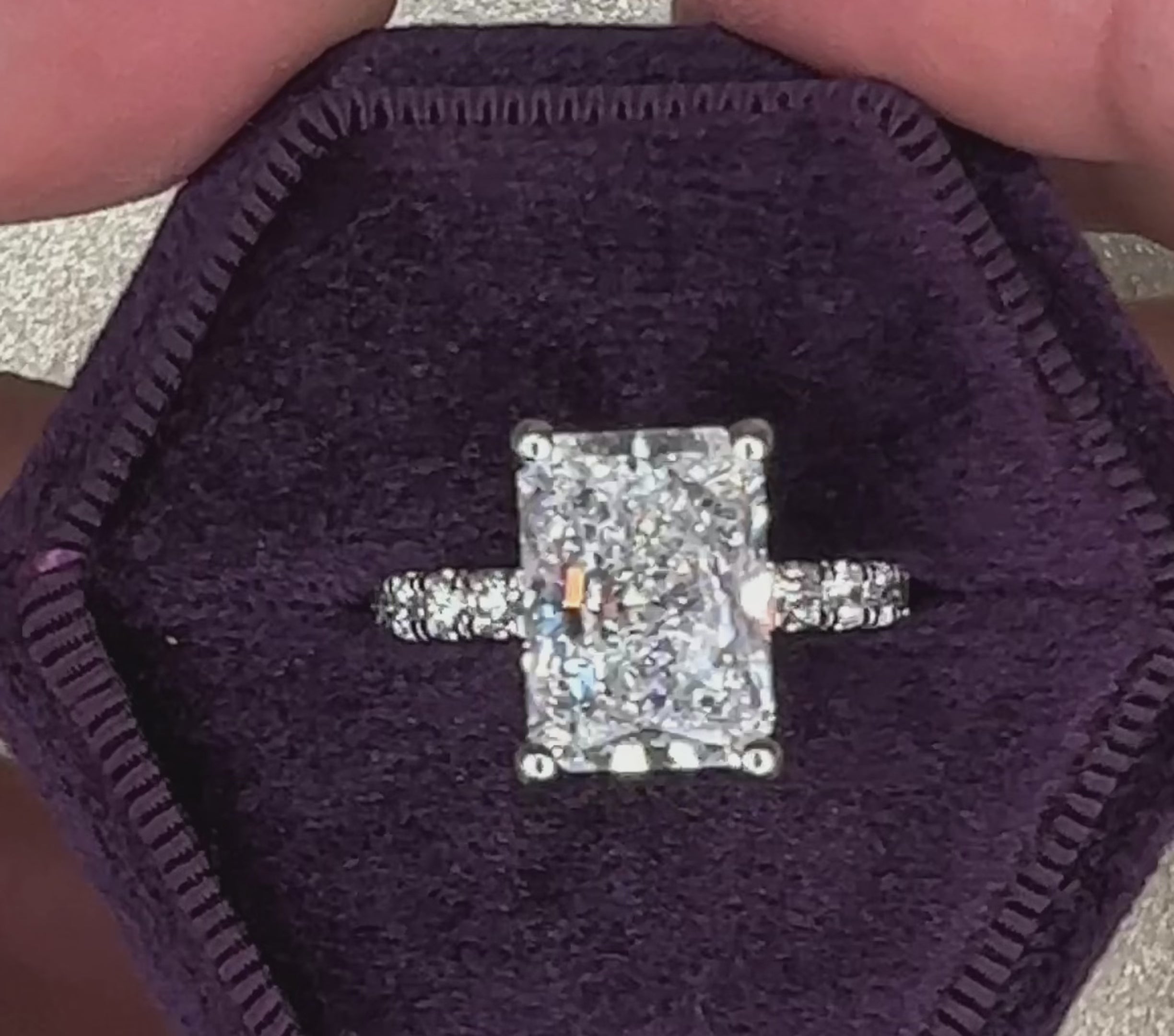 Radiant Diamond Rings By Adiamor Are Regal - Adiamor Blog